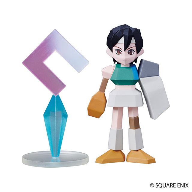 Final Fantasy VII Polygon Figure Set Of 7 (Kuji Remake Square Enix) - NEW From Japan